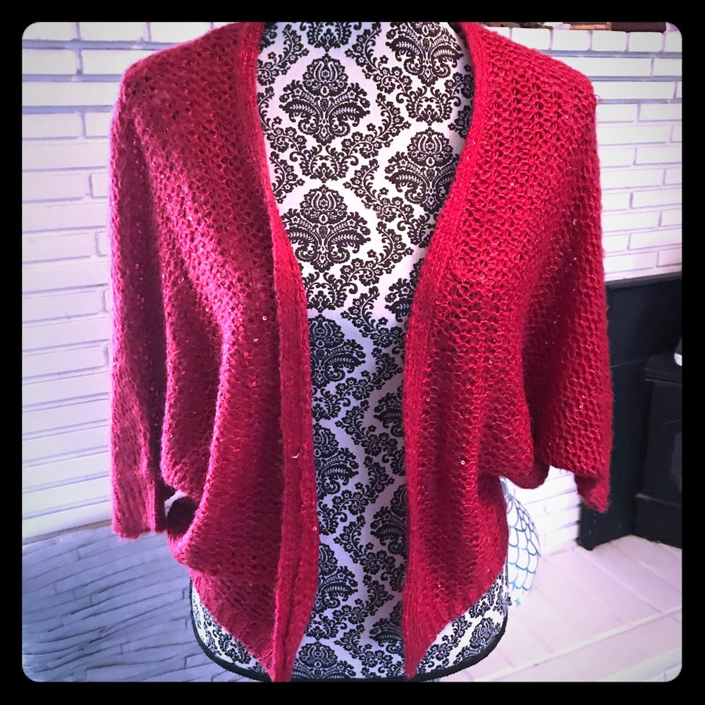 Love Change Sequin Cardigan